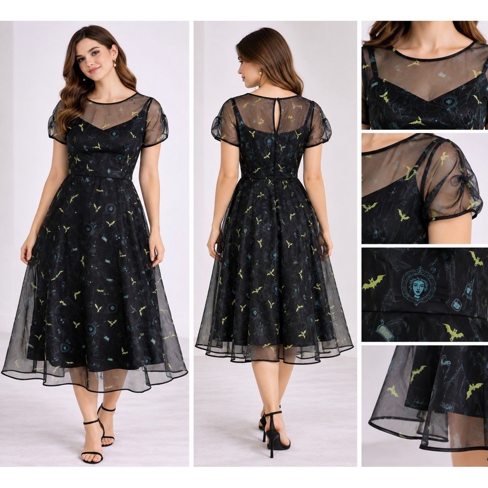 Disney Parks 2022 The Dress Shop Haunted Mansion Madame Leota Dress XL NWT